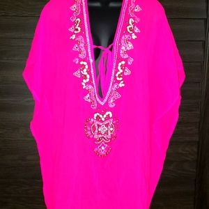 Beautiful Pink Women's Cover-up size Large
